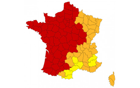 Vigilance rouge canicule - Terrain fermé